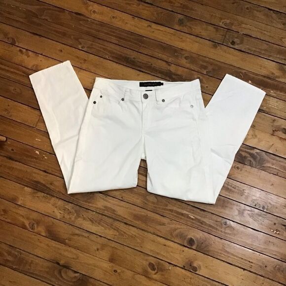 Calvin Klein white jeans size 4 - Picture 1 of 8